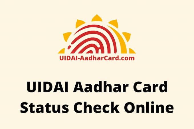 UIDAI Aadhar Card update