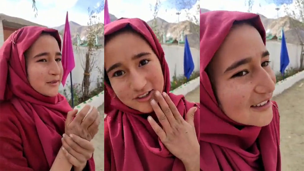 Virat Kohli Fan Ladakh Girl Video 2